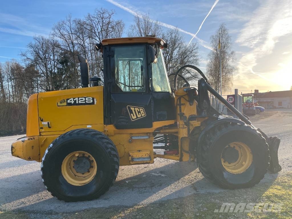 JCB 412S med Stora BM Wheel loaders