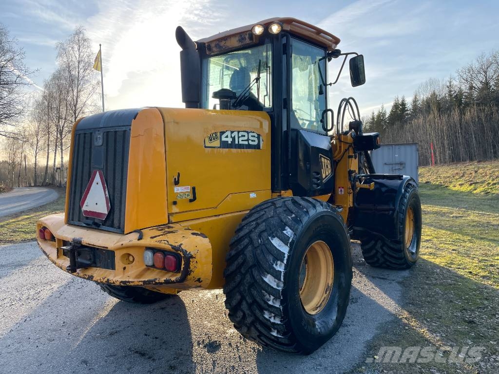 JCB 412S med Stora BM Wheel loaders