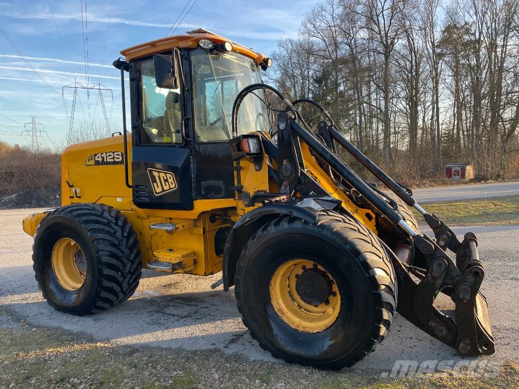JCB 412S med Stora BM Wheel loaders
