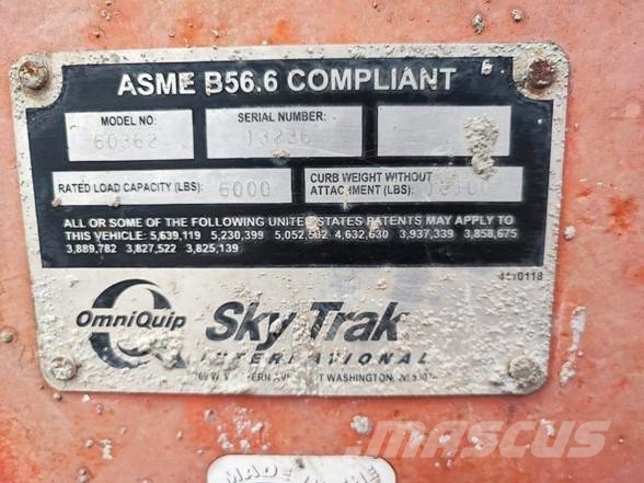 SkyTrak 6036 Telescopic handlers