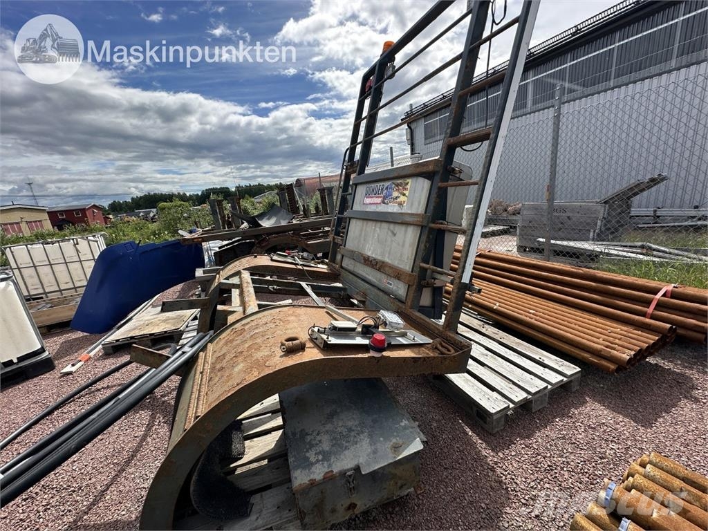 Dunder bygge byggnation Platformas