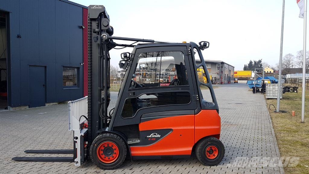Linde E45H-01/550 Elektriskie autoiekrāvēji