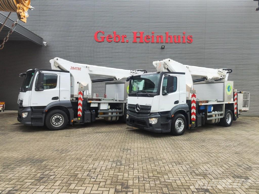 Mercedes-Benz Antos 1833 4x2 France Elevateur 284 TBE Plataformas sobre camión