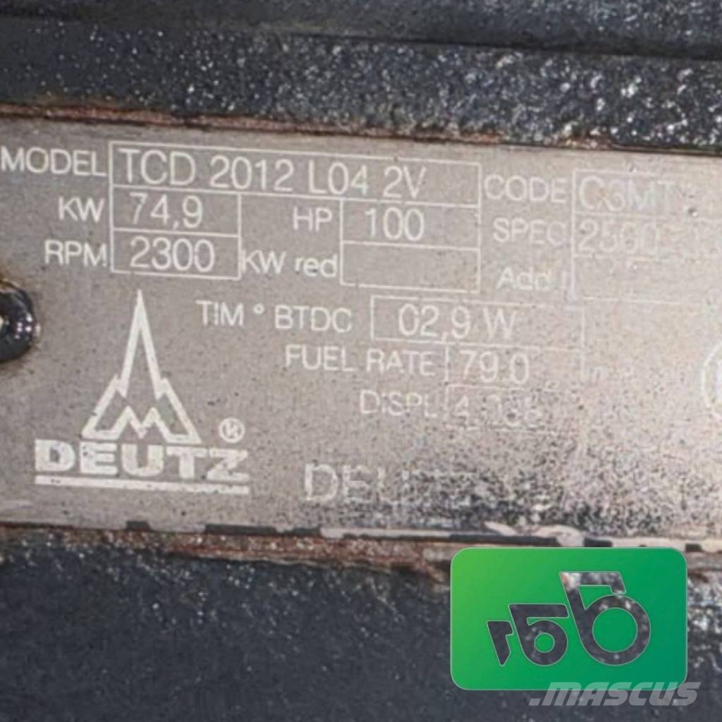 Lamborghini R4.110 DEUTZ TCD 2012 L04 2V Engine Motores agrícolas