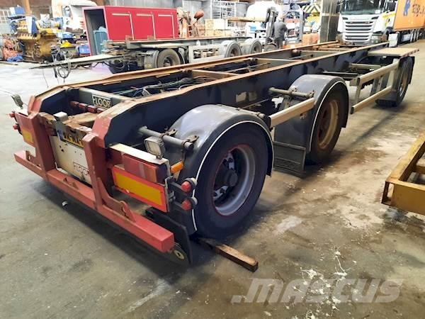 Floor FLA-3-101 نصف مقطورات مسطحة / مفصلية الجوانب