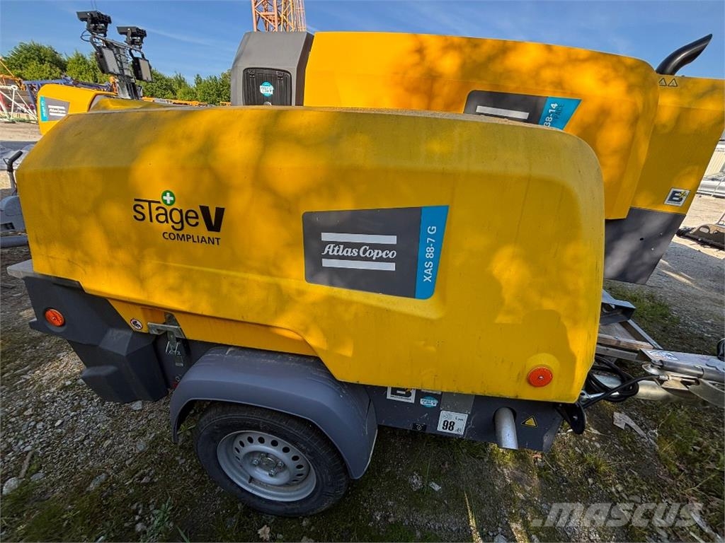 Atlas Copco AtlasCopco Kompressor XAS88-7G 9KVA Ostale poljoprivredne mašine