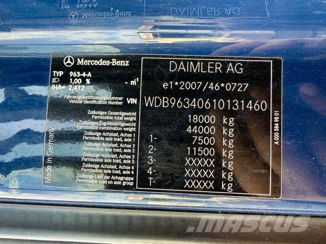 Mercedes-Benz Actros 1840 BigSpace/LowLiner Voll Luft/Eu6/351tkm Tahače