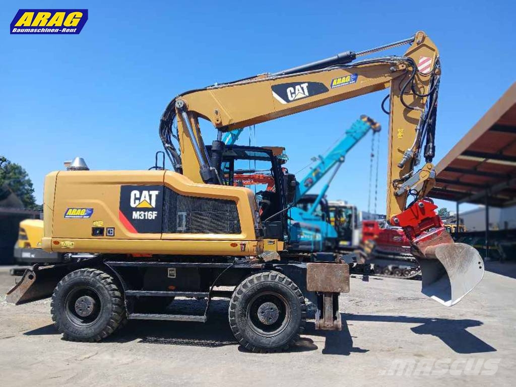 CAT M 316 F Mobilbagger