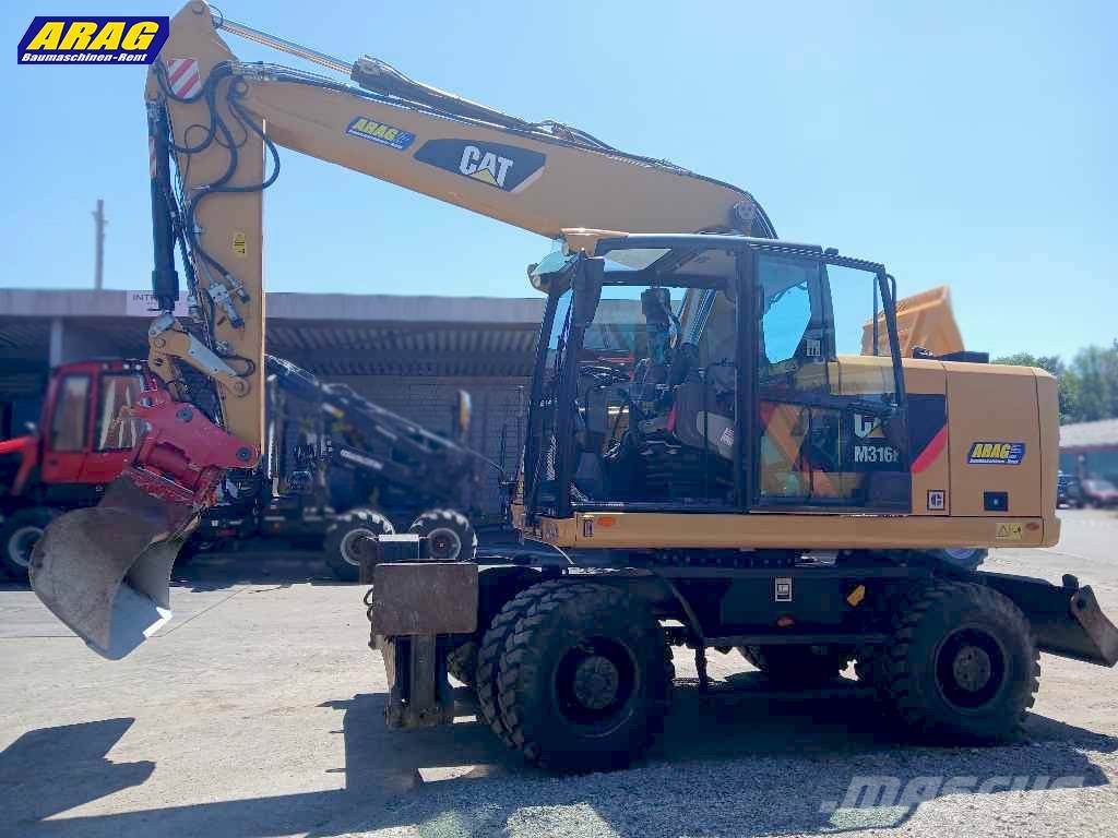 CAT M 316 F Mobilbagger