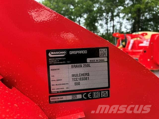 Maschio Brava 250 L Kesantoleikkurit ja -murskaimet