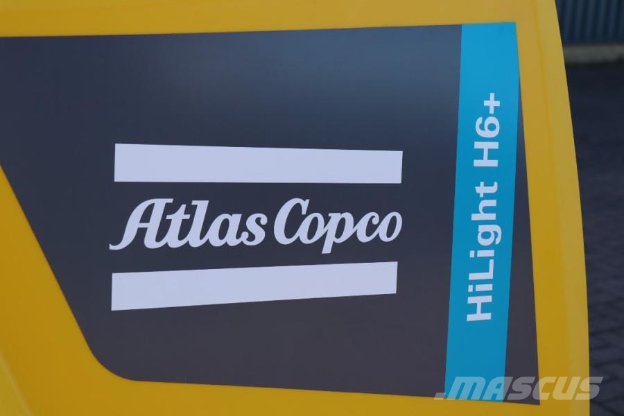 Atlas Copco Hilight H6+ Valid inspection, Max Boom Height 8m, أبراج خفيفة