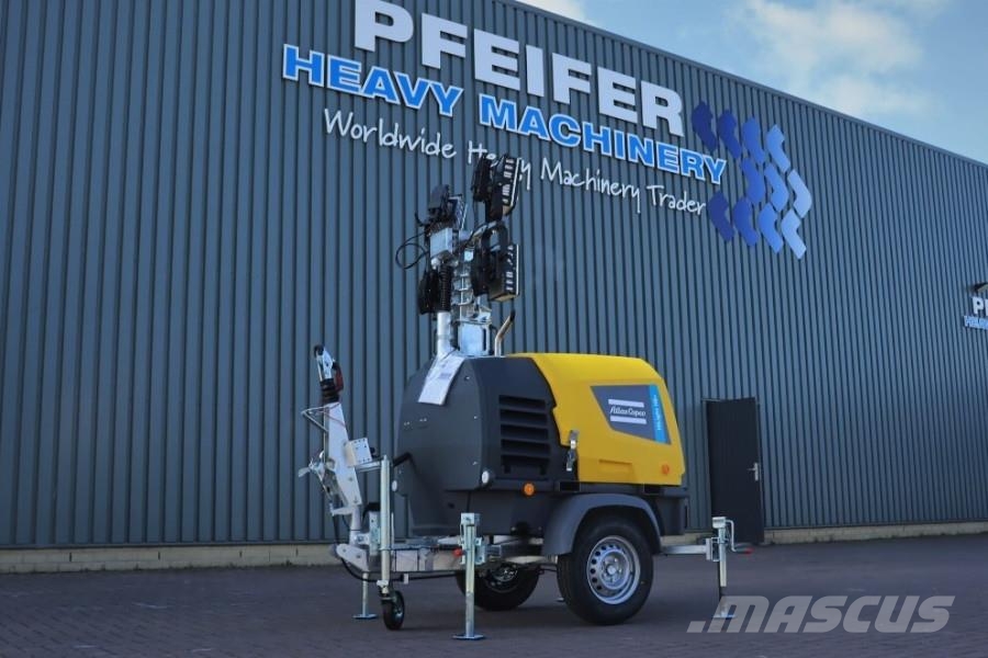 Atlas Copco Hilight H6+ Valid inspection, Max Boom Height 8m, أبراج خفيفة