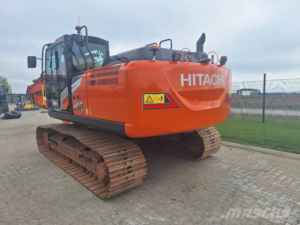 Hitachi ZX 210 LC - 7 LONG REACH , UTHYRES Vikšriniai ekskavatoriai
