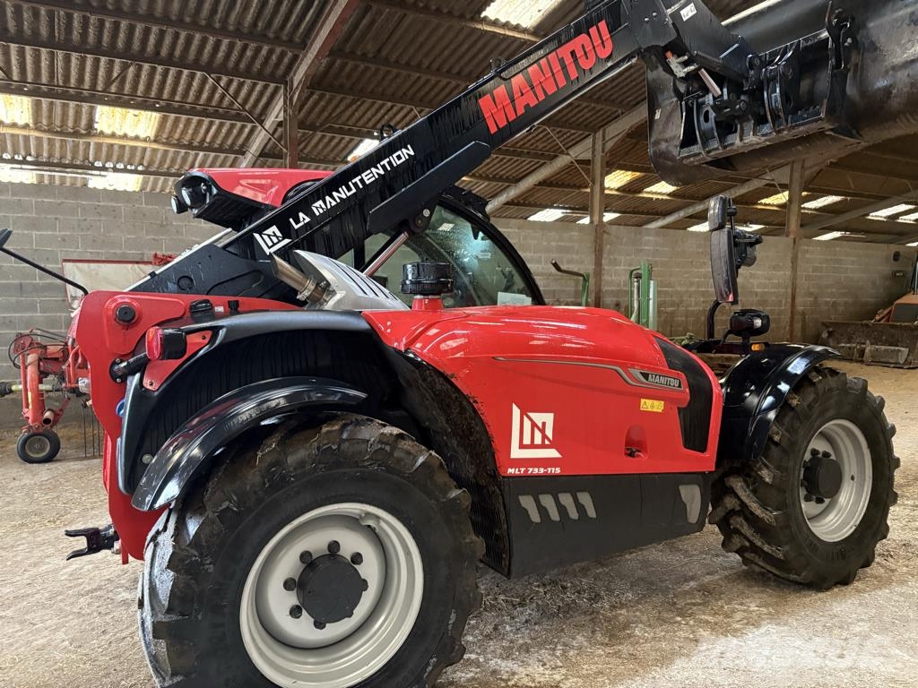 Manitou MLT 733-115 Kmetijski teleskopski nakladalci