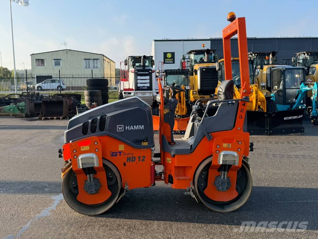 Hamm HD 12 VV مداحل ثنائية الاسطوانة