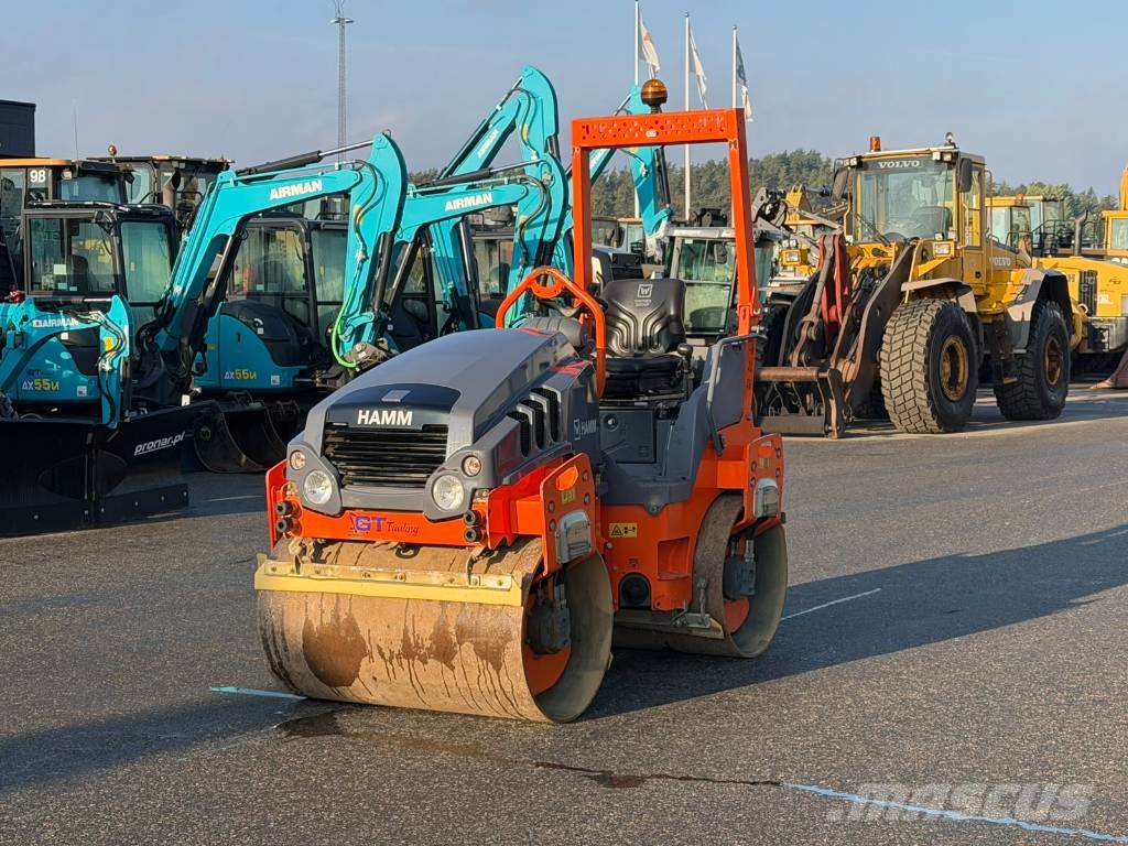 Hamm HD 12 VV مداحل ثنائية الاسطوانة