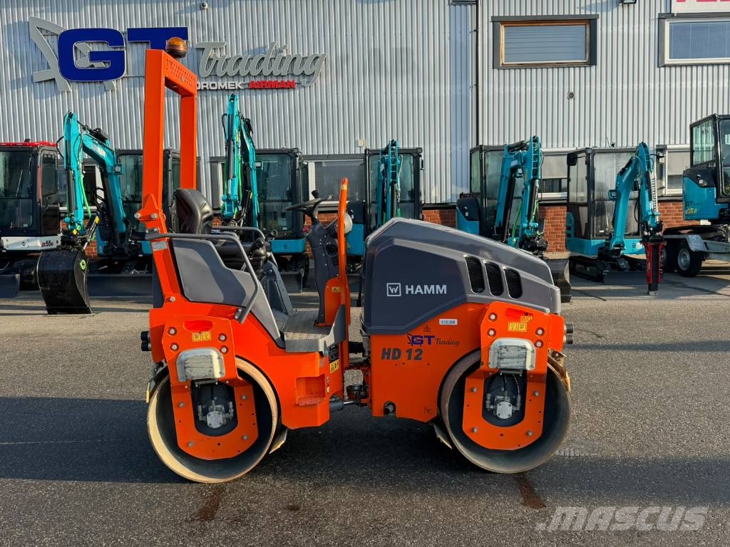 Hamm HD 12 VV مداحل ثنائية الاسطوانة