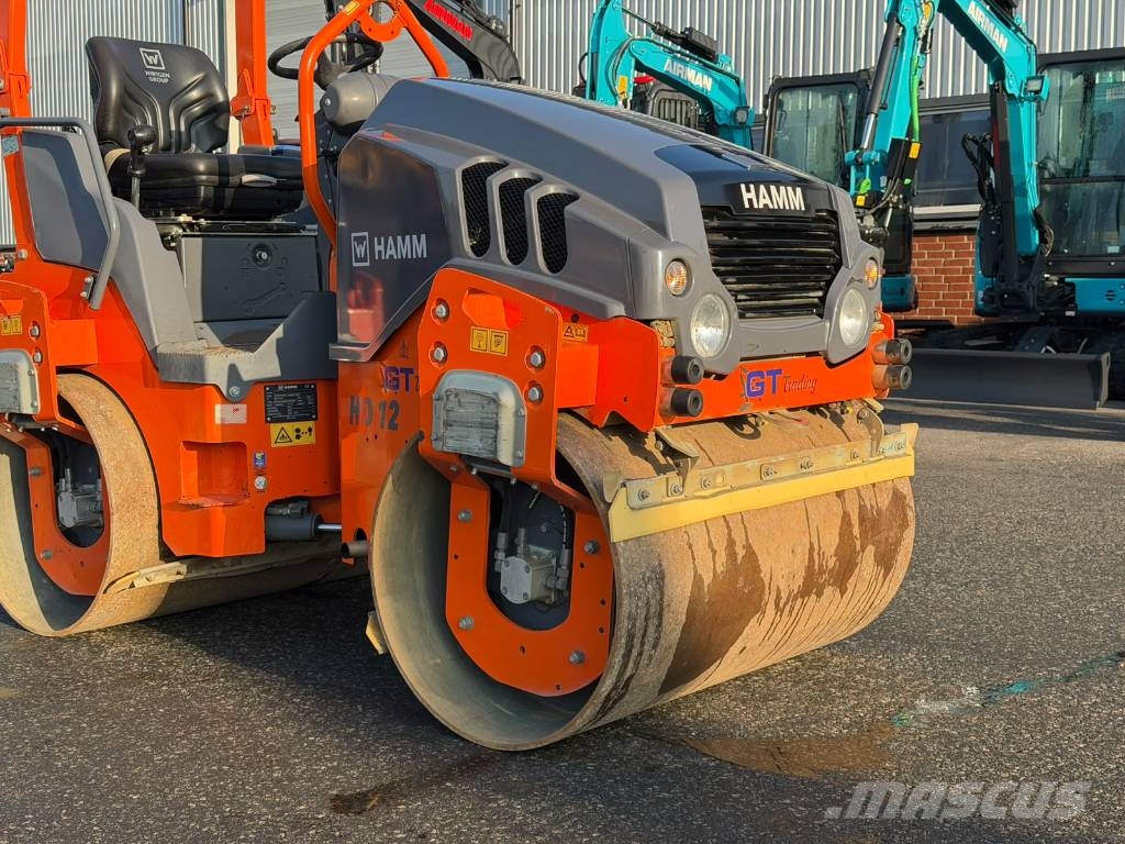 Hamm HD 12 VV مداحل ثنائية الاسطوانة