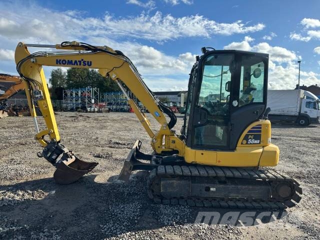 Komatsu PC 58 MR-5 E0 Kettenbagger 42.500 EUR / AC Mini bageri <7t