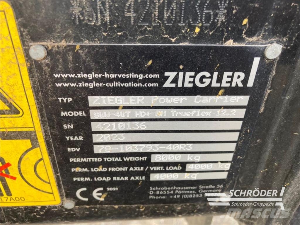 MacDon FD241 FLEX DRAPER 12,50 M + ZIEGLER SWW Rezalne glave za kombajne