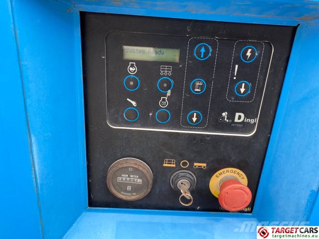 Dingli JCPT1523RT Diesel 4x4 Scissor Work Lift 1500cm 剪叉式升降机