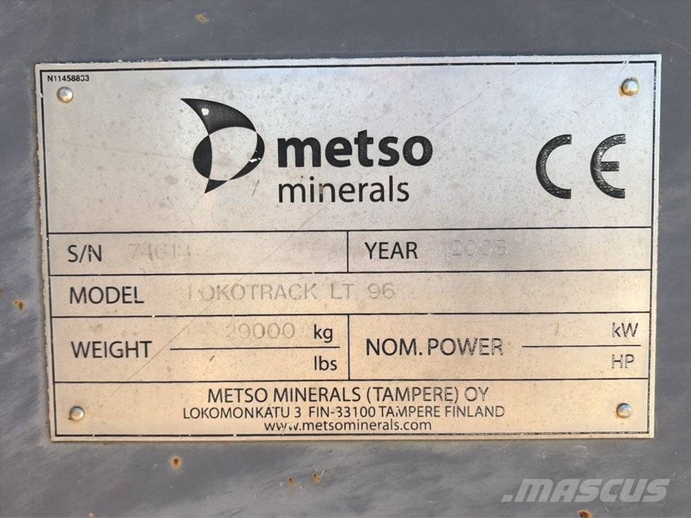 Metso LT96 Mobilni drobilniki