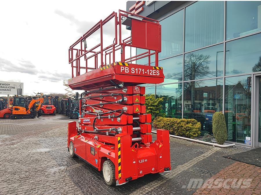 PB LIFTTECHNIK PBS171-12ES Šķerveida pacēlāji