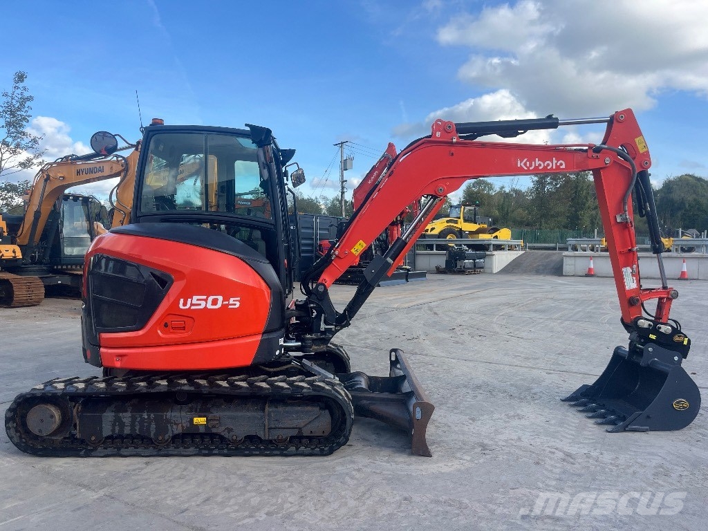 Kubota U 50-5 حفارات صغيرة أقل من 7 طن (حفارات صغيرة)