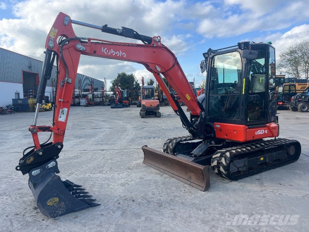 Kubota U 50-5 حفارات صغيرة أقل من 7 طن (حفارات صغيرة)