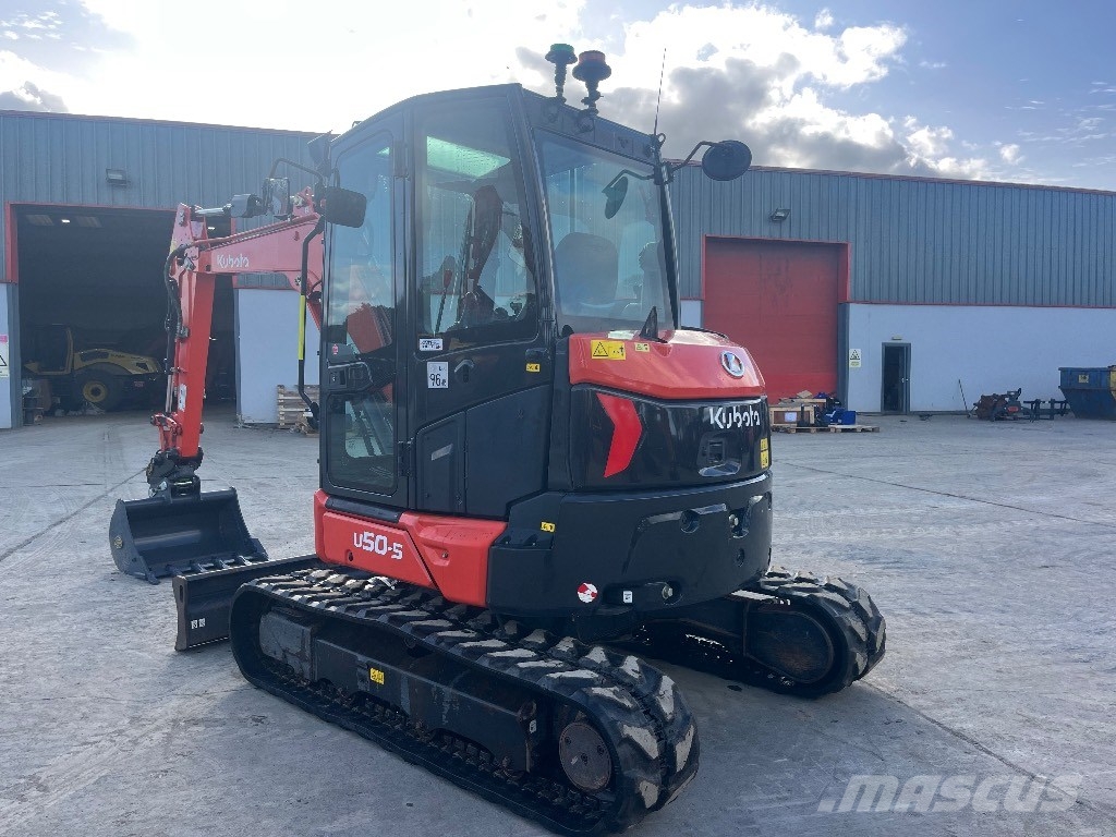 Kubota U 50-5 حفارات صغيرة أقل من 7 طن (حفارات صغيرة)