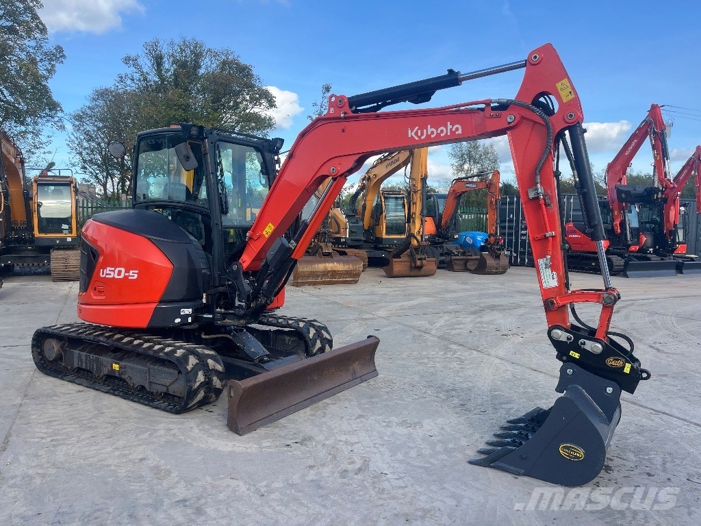 Kubota U 50-5 حفارات صغيرة أقل من 7 طن (حفارات صغيرة)