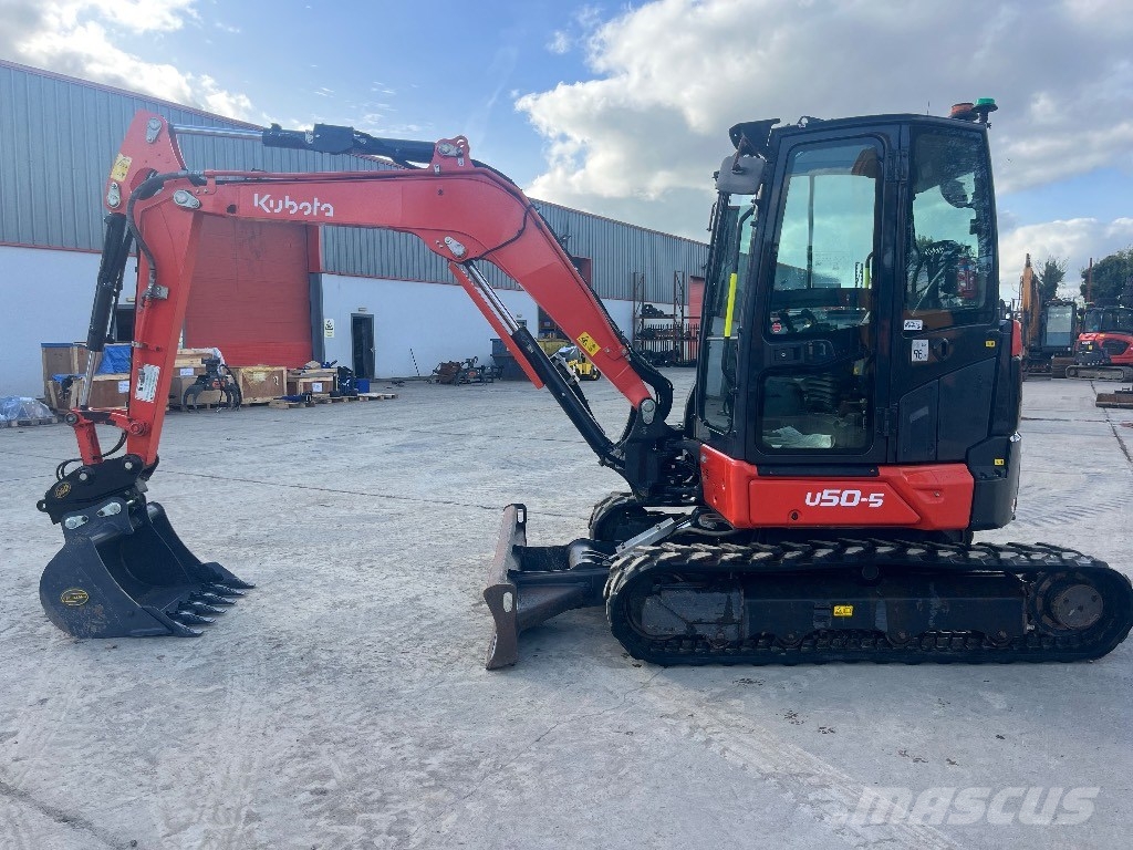 Kubota U 50-5 حفارات صغيرة أقل من 7 طن (حفارات صغيرة)