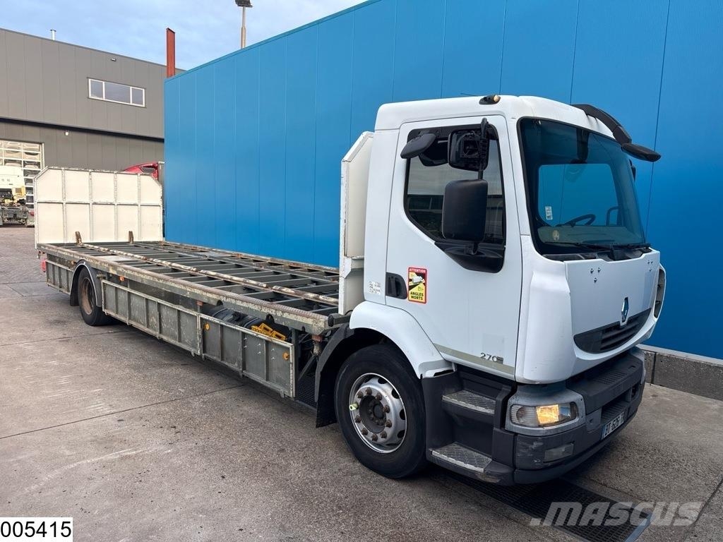 Renault Midlum 270 Dxi EURO 5, Manual, Telma Camioane platforma/prelata