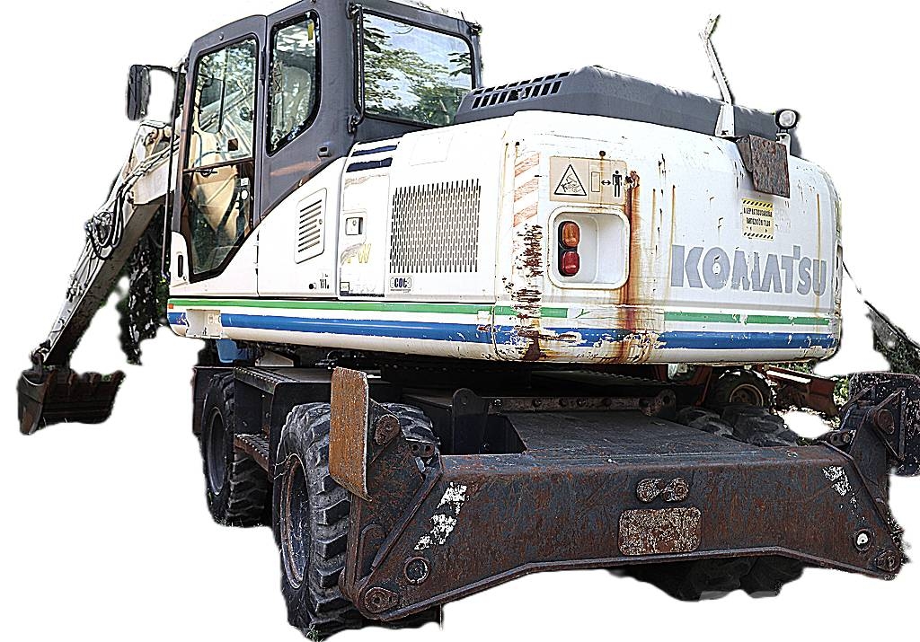 Komatsu PW 140-7 Retroescavadoras