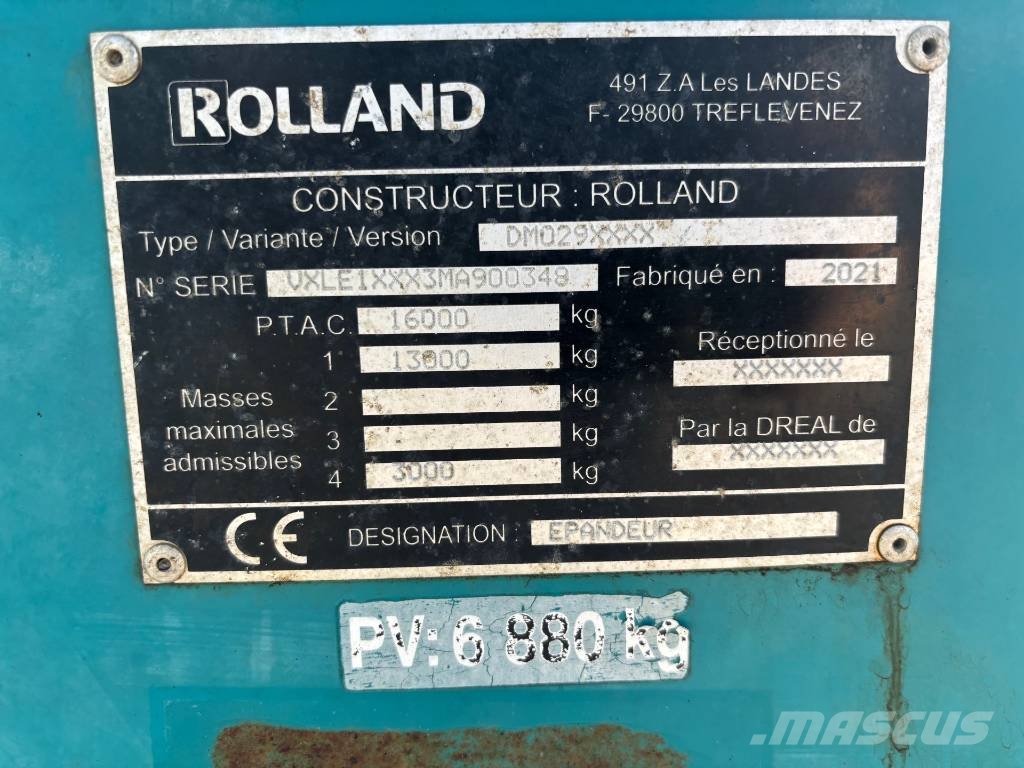 Rolland Rollforce 6620 Trosilniki gnoja