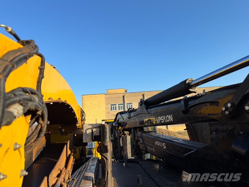 Volvo FM 540 6X6 / Wüst SMC-812TCR ماكينات تقطيع أخشاب الحراجة