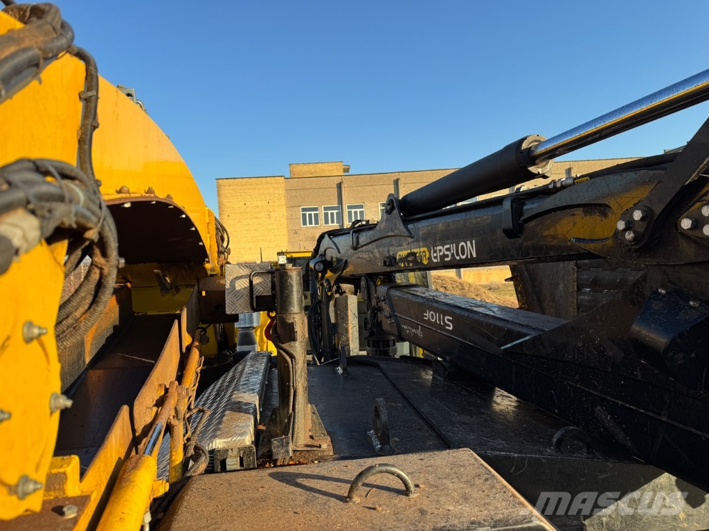 Volvo FM 540 6X6 / Wüst SMC-812TCR ماكينات تقطيع أخشاب الحراجة