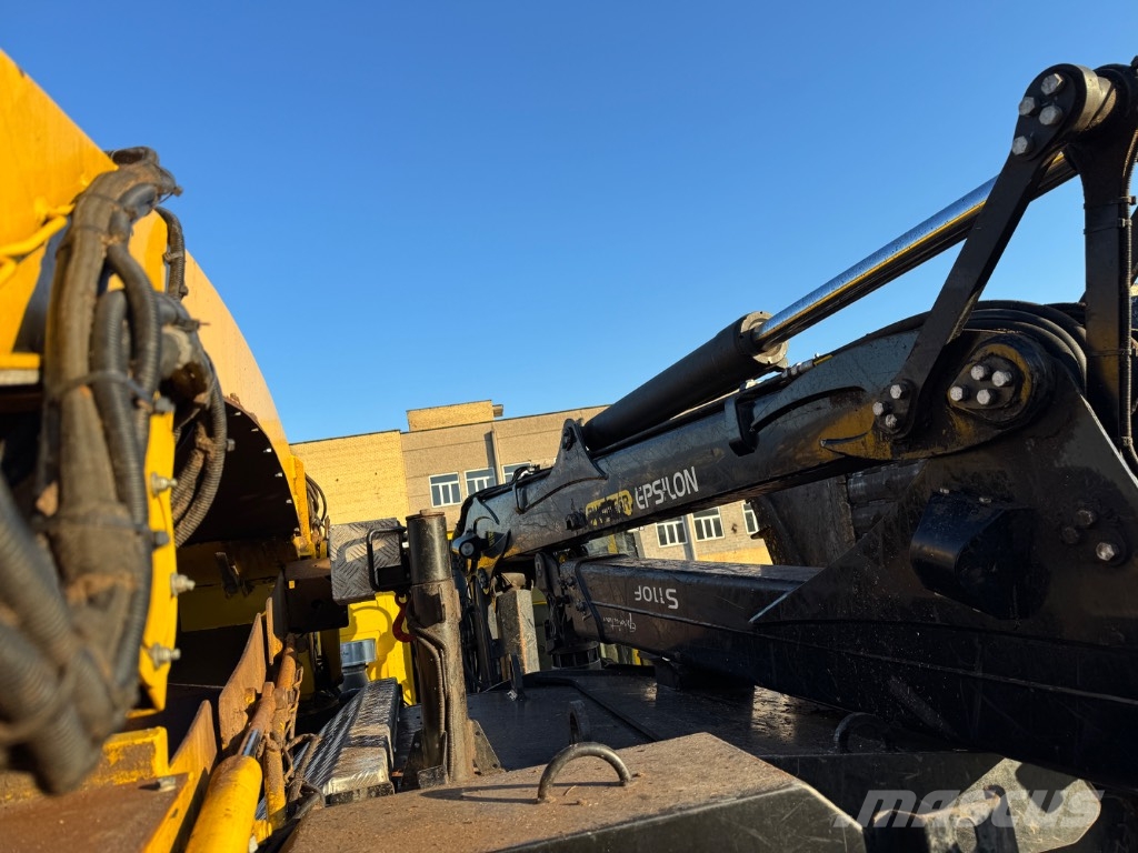 Volvo FM 540 6X6 / Wüst SMC-812TCR ماكينات تقطيع أخشاب الحراجة