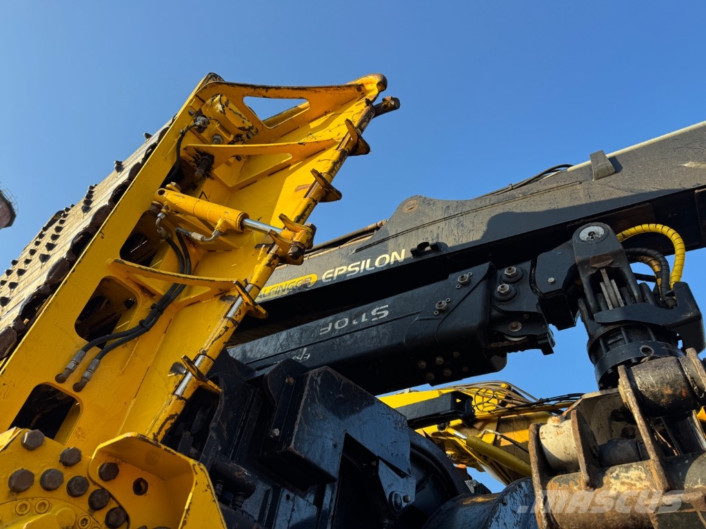 Volvo FM 540 6X6 / Wüst SMC-812TCR ماكينات تقطيع أخشاب الحراجة