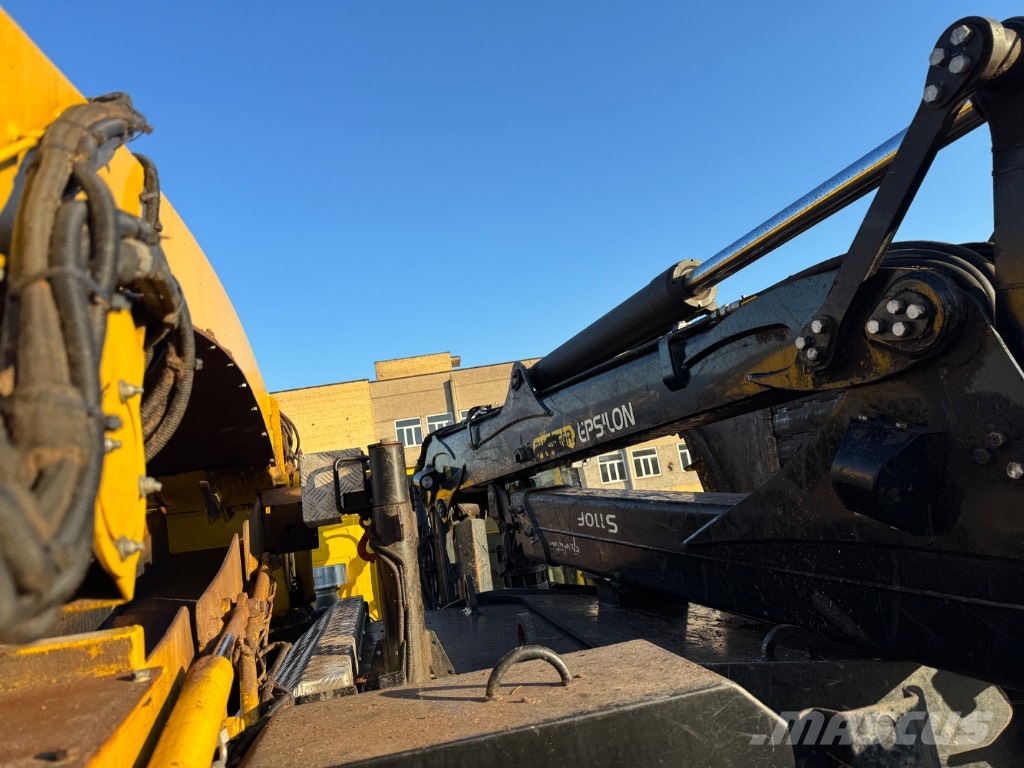 Volvo FM 540 6X6 / Wüst SMC-812TCR ماكينات تقطيع أخشاب الحراجة