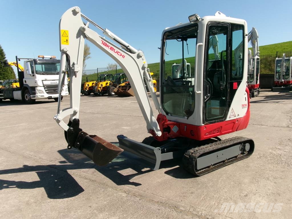 Takeuchi TB216 cab Mini excavators < 7t (Mini diggers)