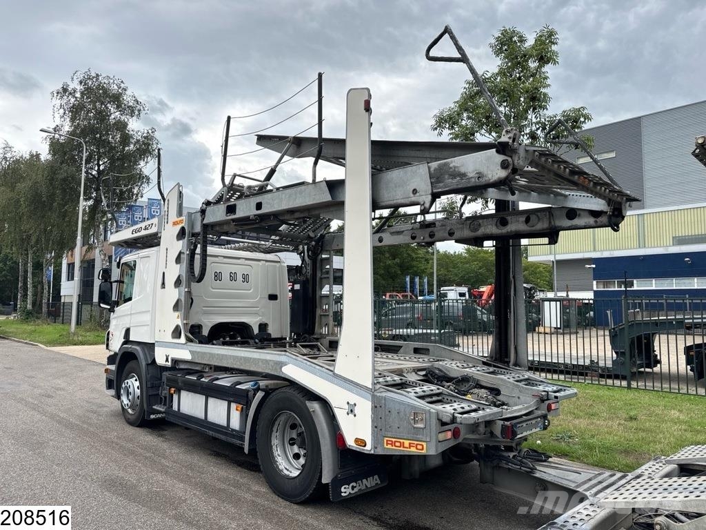 Scania P 410 EURO 5, Rolfo, EGO 427, Retarder, Combi Nákladní vozy na přepravu automobilů