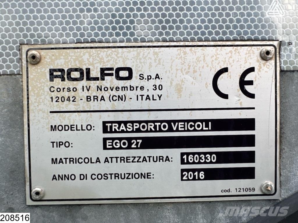 Scania P 410 EURO 5, Rolfo, EGO 427, Retarder, Combi Nákladní vozy na přepravu automobilů