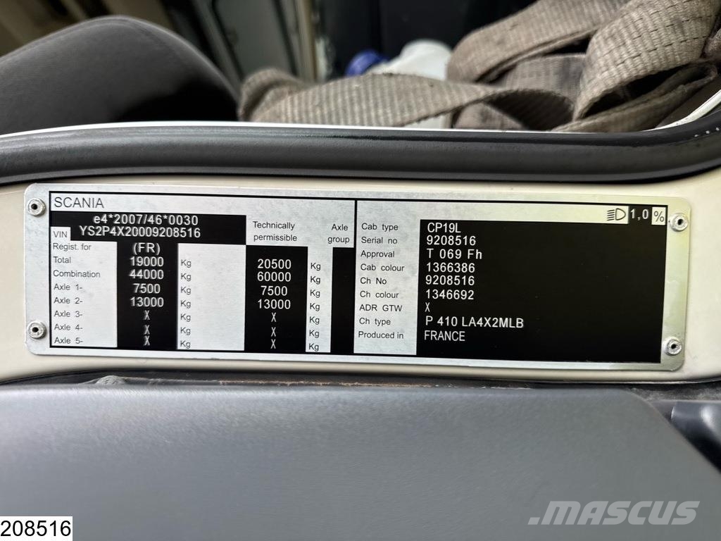 Scania P 410 EURO 5, Rolfo, EGO 427, Retarder, Combi Nákladní vozy na přepravu automobilů