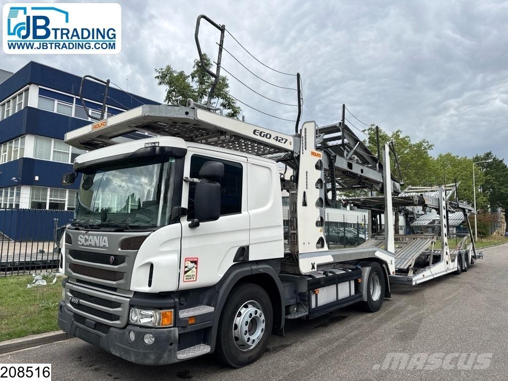 Scania P 410 EURO 5, Rolfo, EGO 427, Retarder, Combi Nákladní vozy na přepravu automobilů