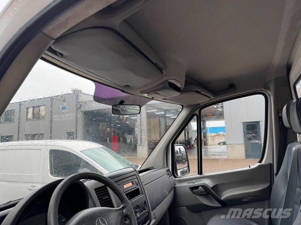 Mercedes-Benz 513 CDI, Crane Hiab 022-2 kipper Φορτηγά Van Ανατροπή
