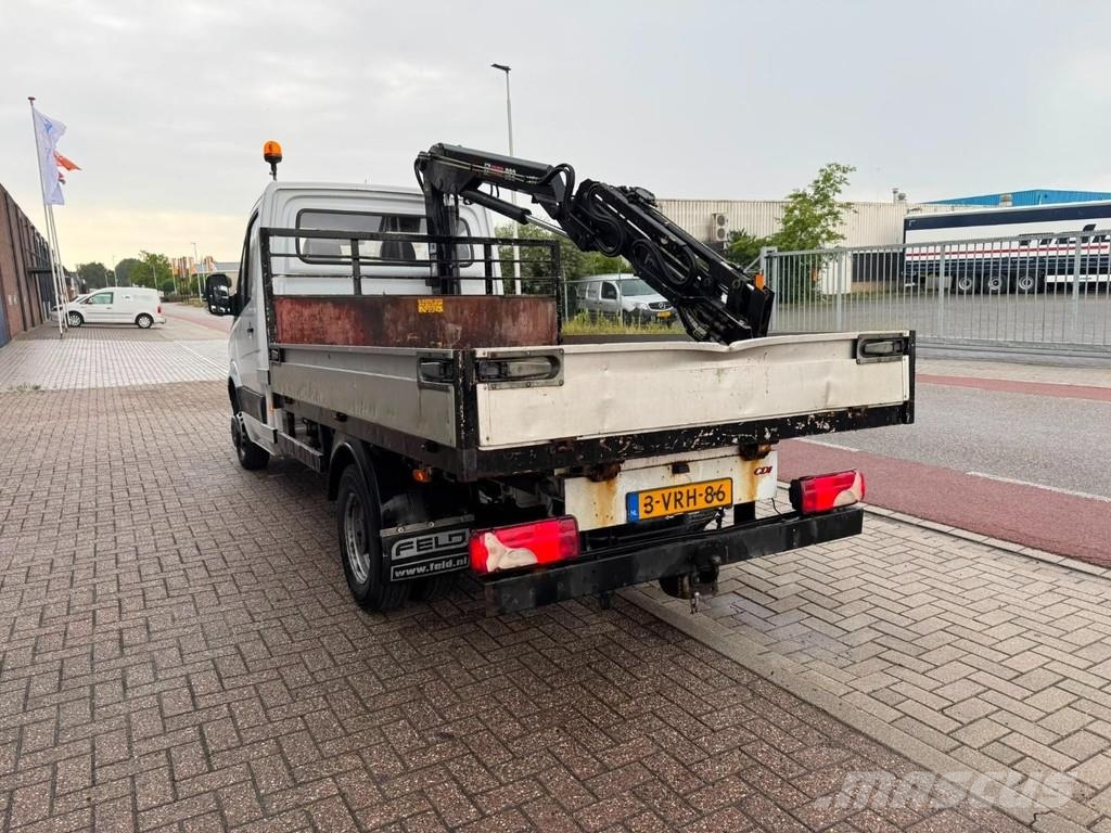 Mercedes-Benz 513 CDI, Crane Hiab 022-2 kipper Φορτηγά Van Ανατροπή
