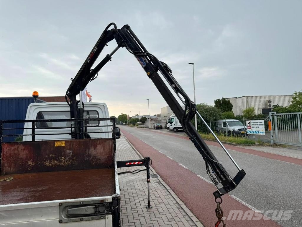 Mercedes-Benz 513 CDI, Crane Hiab 022-2 kipper Φορτηγά Van Ανατροπή