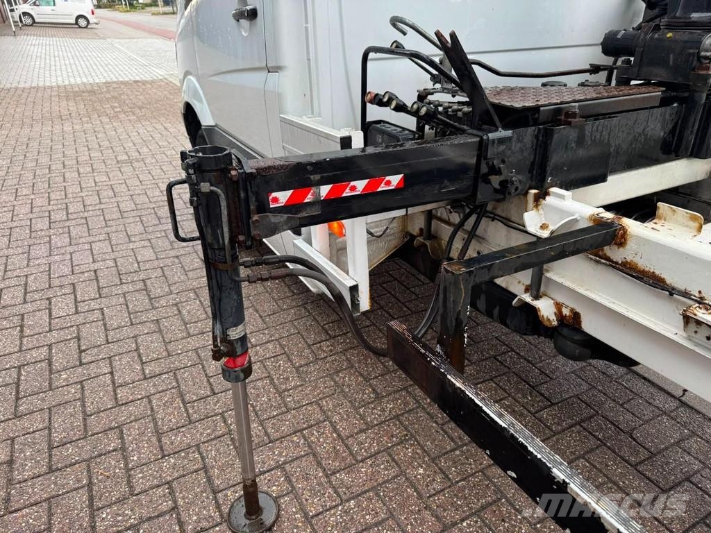 Mercedes-Benz 513 CDI, Crane Hiab 022-2 kipper Φορτηγά Van Ανατροπή