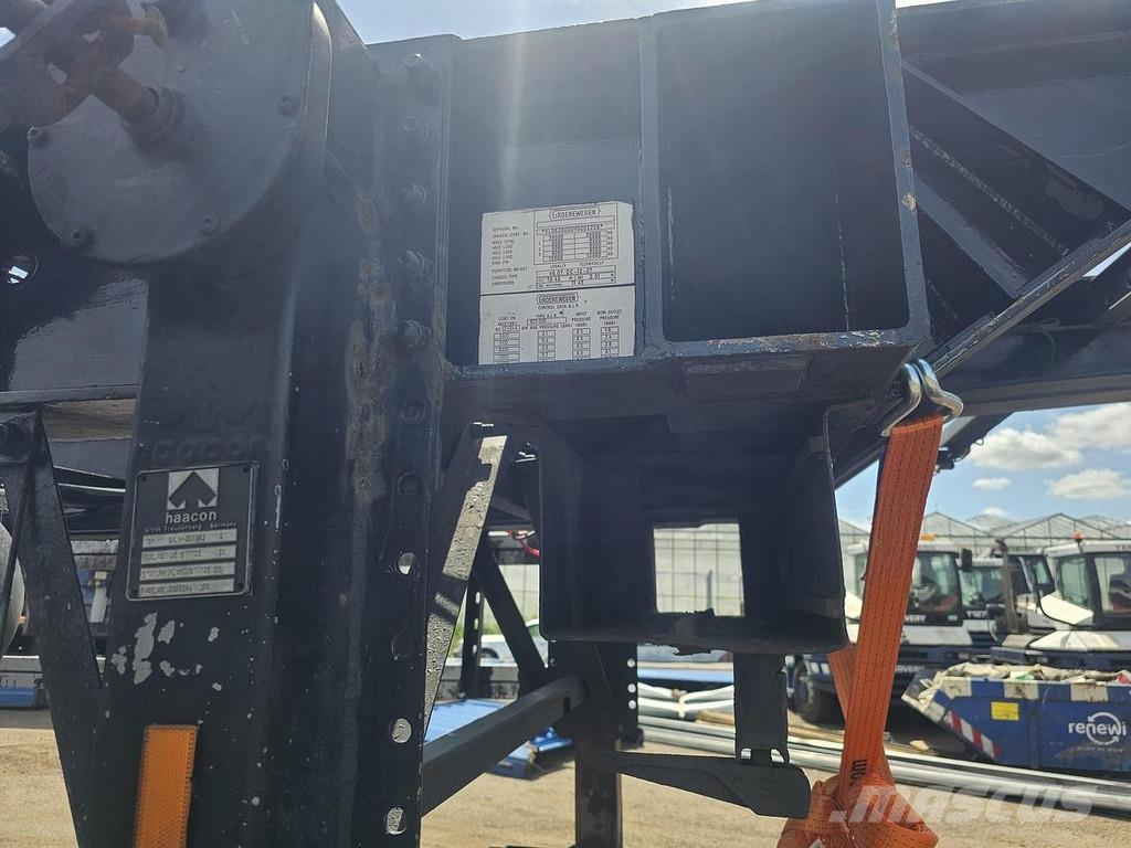 Groenewegen 45.07 CC-12-27 / 45 FT AND 40 FT CHASSIS BPW DISC. Containerframe semi-trailers